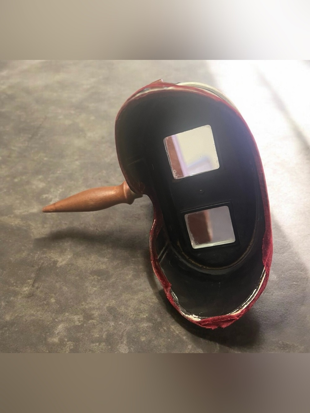 Antique H.C. White Co. Perfecscope stereoscope viewer with embossed & 9
Cards